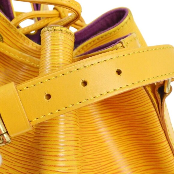 167302BM (L4) Louis Vuitton Shoulder Bag Yellow Epi Leather - Picture 4 of 10